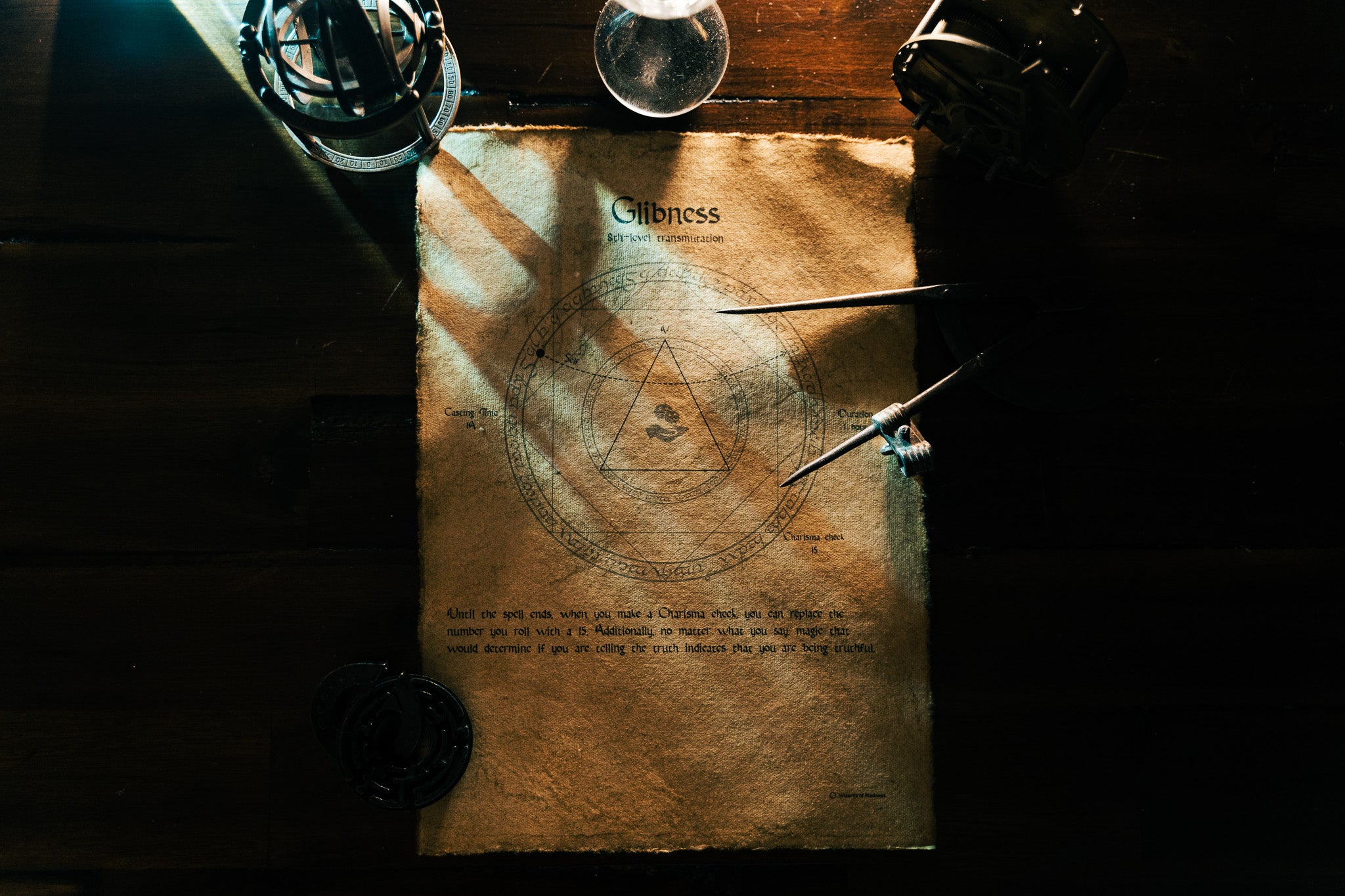 Scroll of Glibness – Wizards of Madness