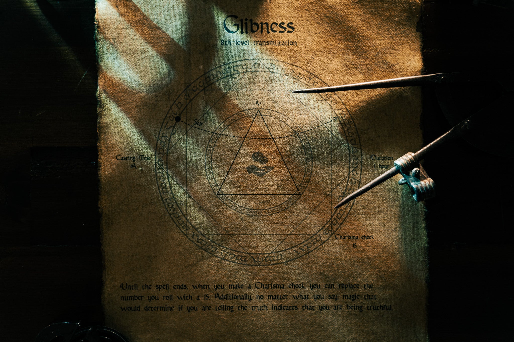Scroll of Glibness – Wizards of Madness
